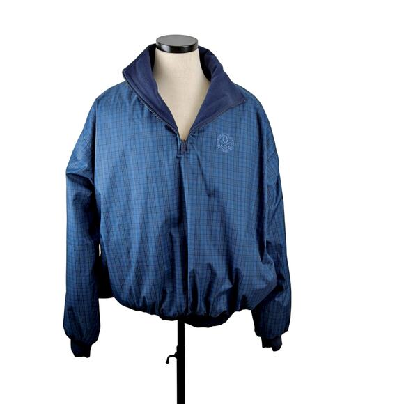 Roche Other - VTG Roche Reversible 1/4 Zip Pullover Washington Golf CC Virginia XL USA *READ*